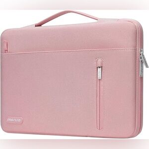 Pink Laptop Sleeve with Handle